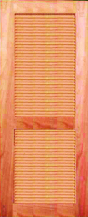 Panel Wood door (Louver)