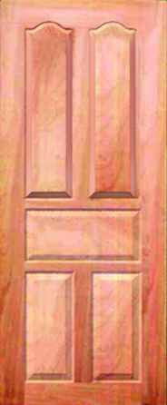 Panel Wood door (London)