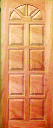 Panel Wood door (Africa)