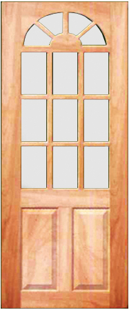 Panel Door Kentucky Half glass